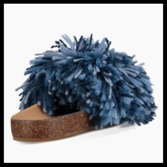 UGG Cindi Blue Yarn SandalsHard To Find - Picture 5 of 8